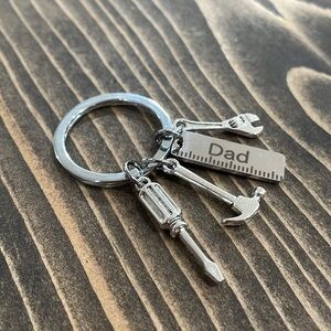 Dad Tool Keychain